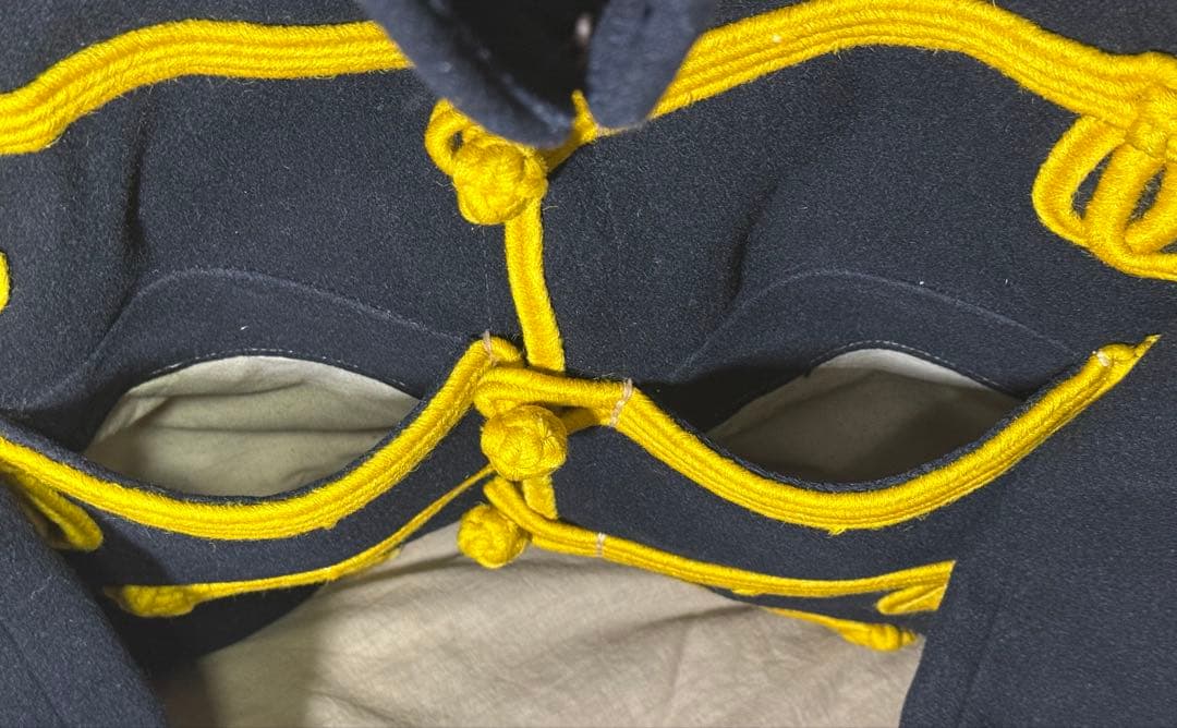 官給品 騎兵第五聯隊上等兵 肋骨服(明治十九年制定)