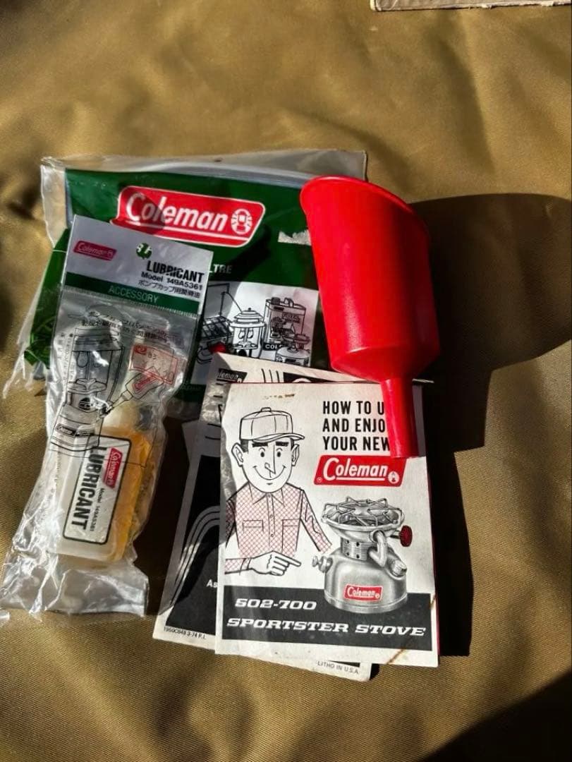 Coleman 502 74年1月製造シングルバーナースポーツスター