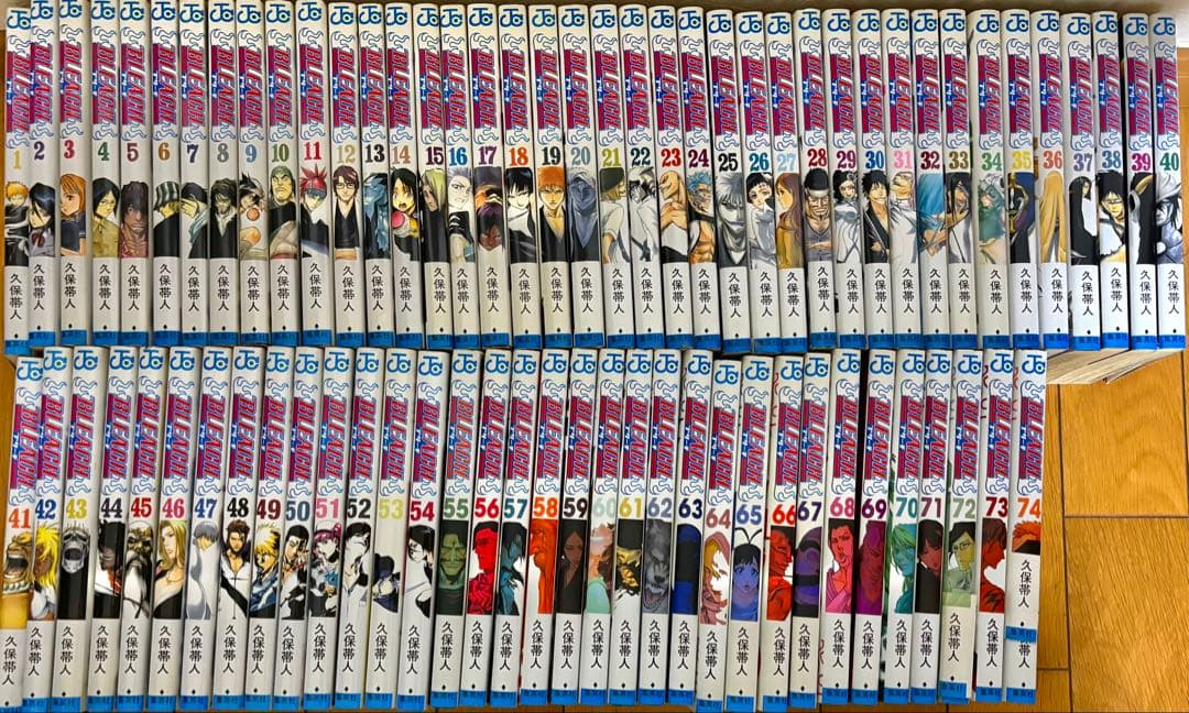 BLEACH ブリーチ 全74巻 完結全巻セット 久保帯人 ジャンプ 匿名配送