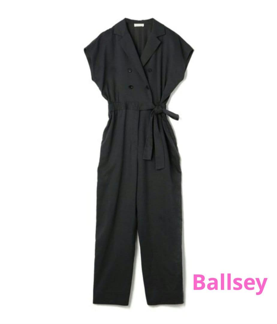 Ballsey セルロースナイロンツイルジャンプスーツ M チャコールグレー
