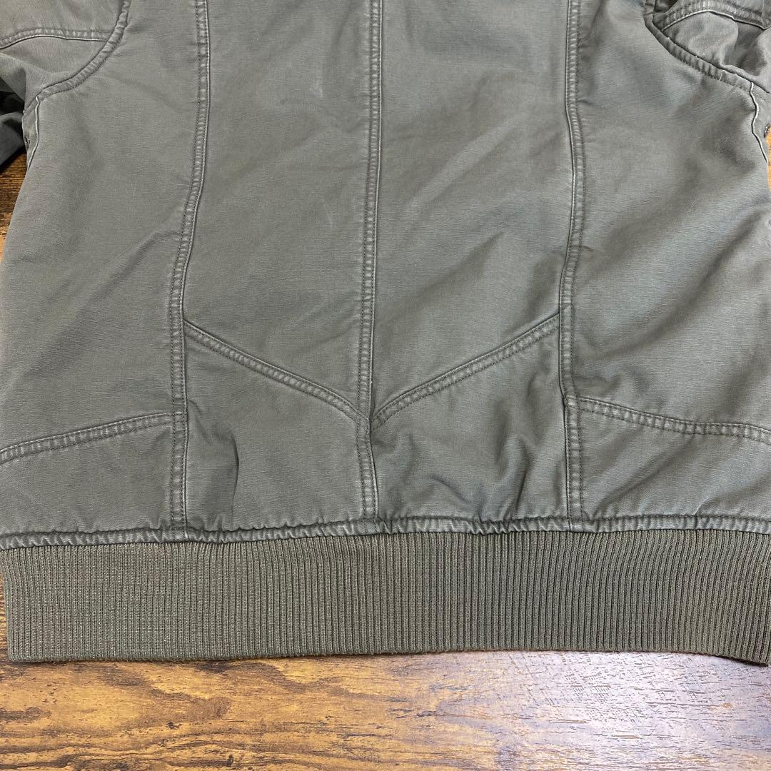 『DIESEL』 Y2K 短丈 N2B ファー フライトジャケット MA-1 L