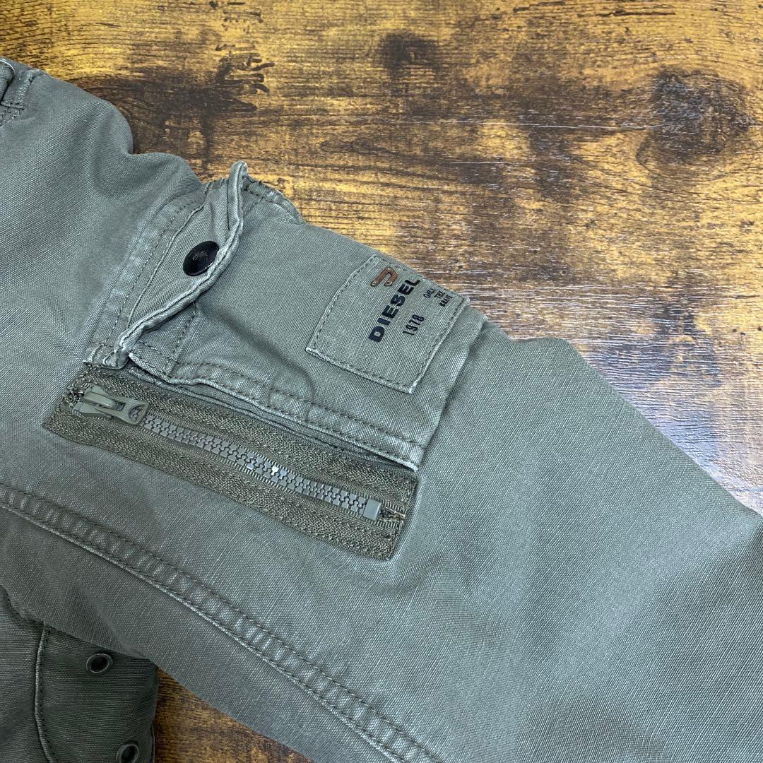 『DIESEL』 Y2K 短丈 N2B ファー フライトジャケット MA-1 L