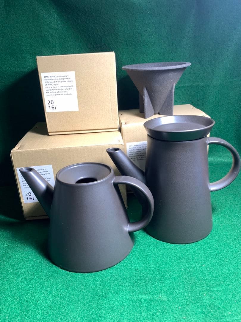 有田焼 arita 2016/ コーヒーポット ケトル ドリッパー　BG
