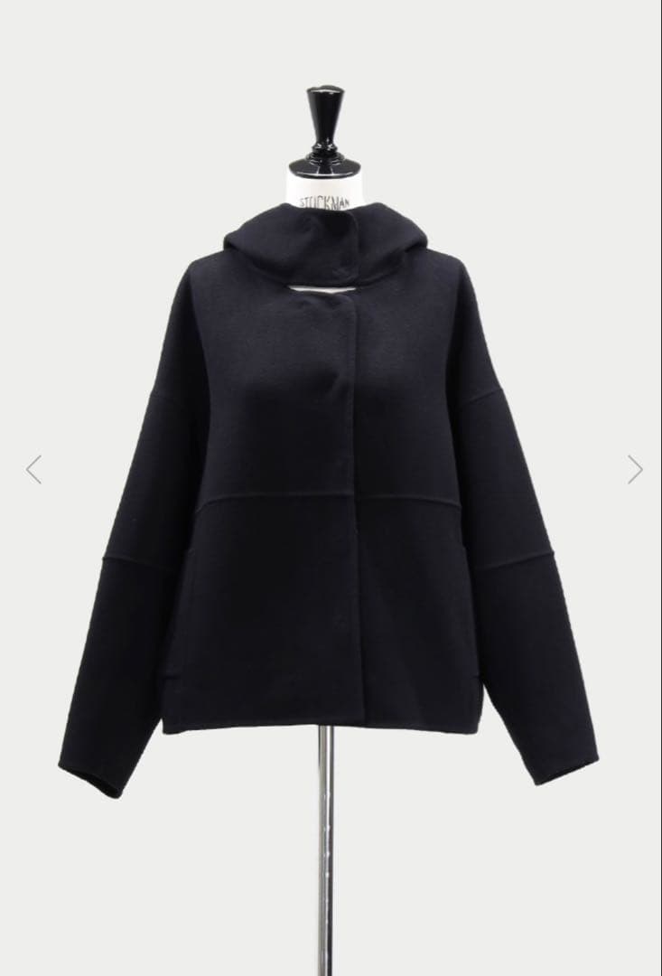 machatt マチャットリバーウールフーディー 新品 タグ付き ブラック