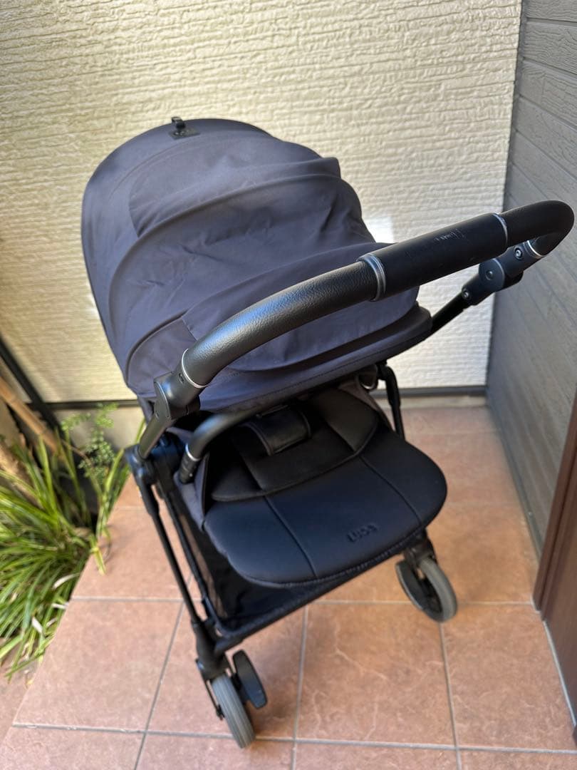 ベビーカー　ルーチェフリー　アップリカ　ブラック　AB型　出産準備