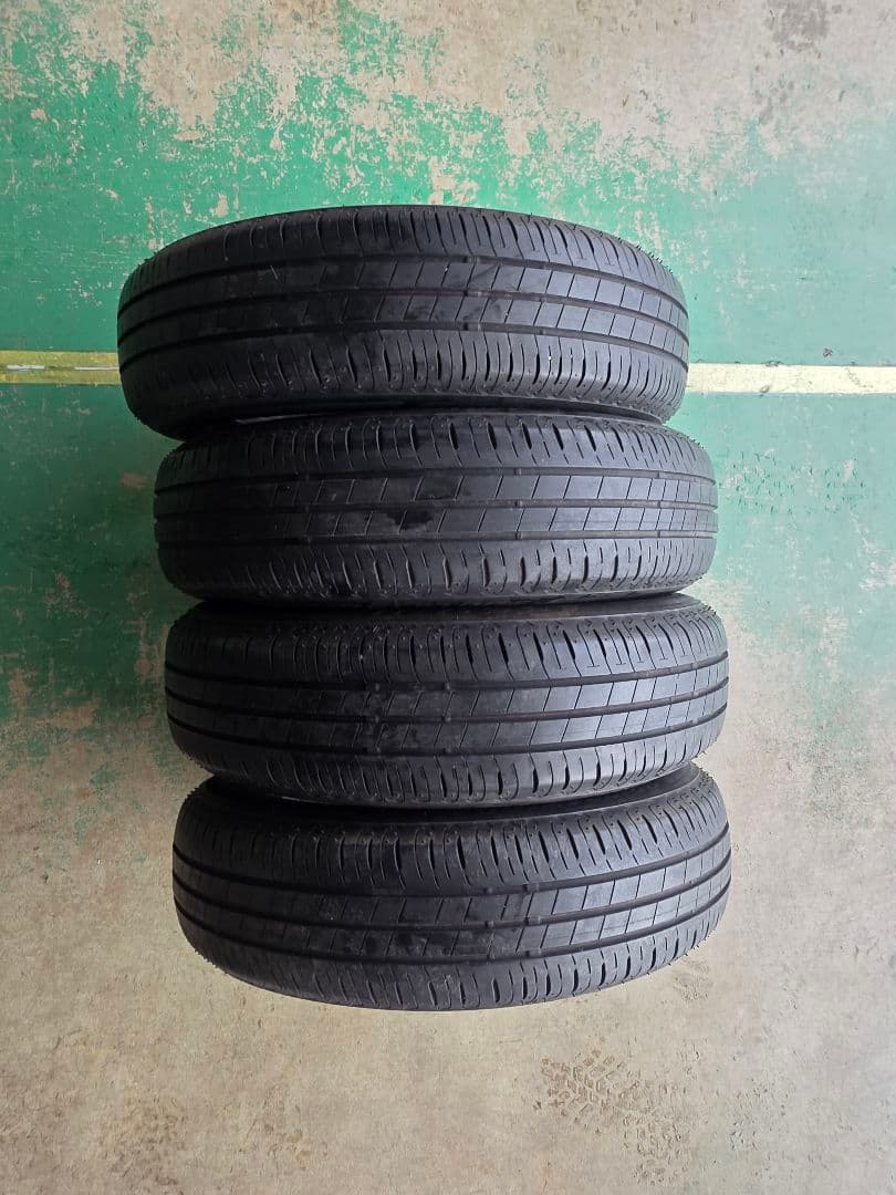 ブリヂストンBS EP150 155/65R14 15年製 4本セットバリ山