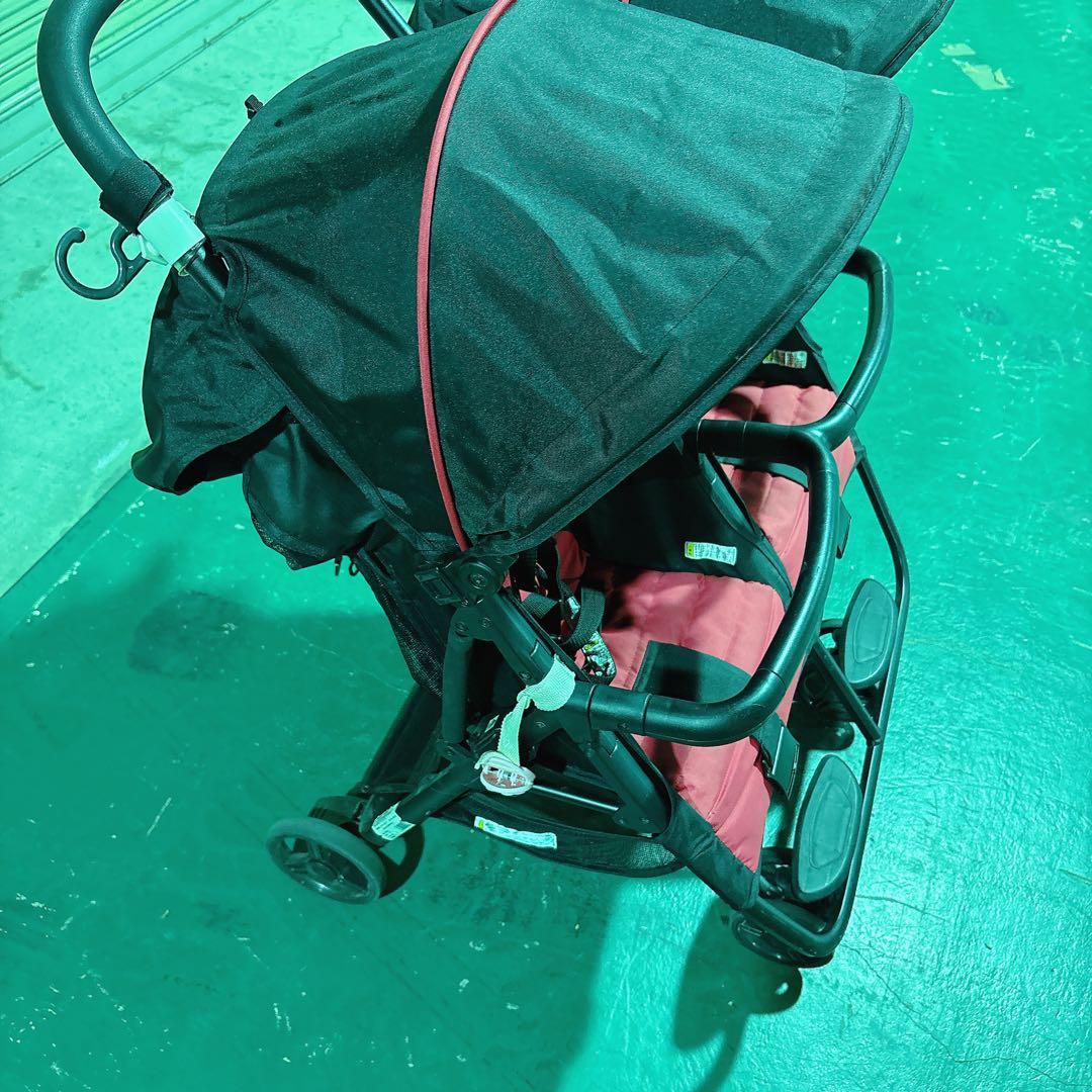 ココロン　ツイン　ベビーカー　２人乗り　横型二人乗り　収納あり　折りたたみ