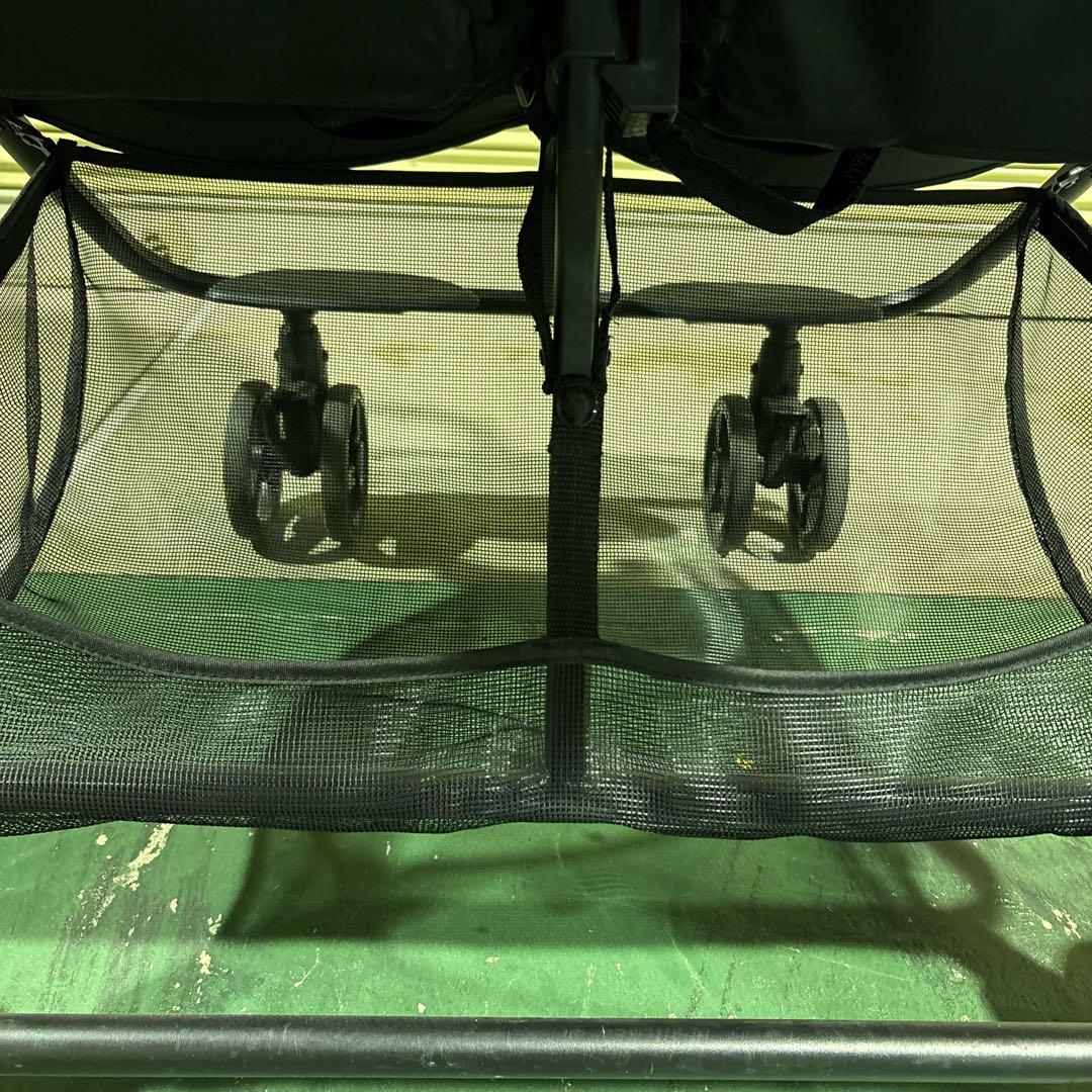 ココロン　ツイン　ベビーカー　２人乗り　横型二人乗り　収納あり　折りたたみ