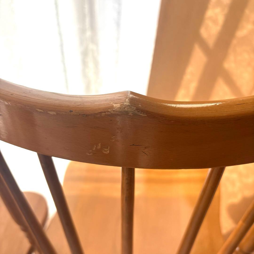 HAZK様4脚おまとめIKEDA 池田木工 チェア③④木製 古家具 ヴィンテージ