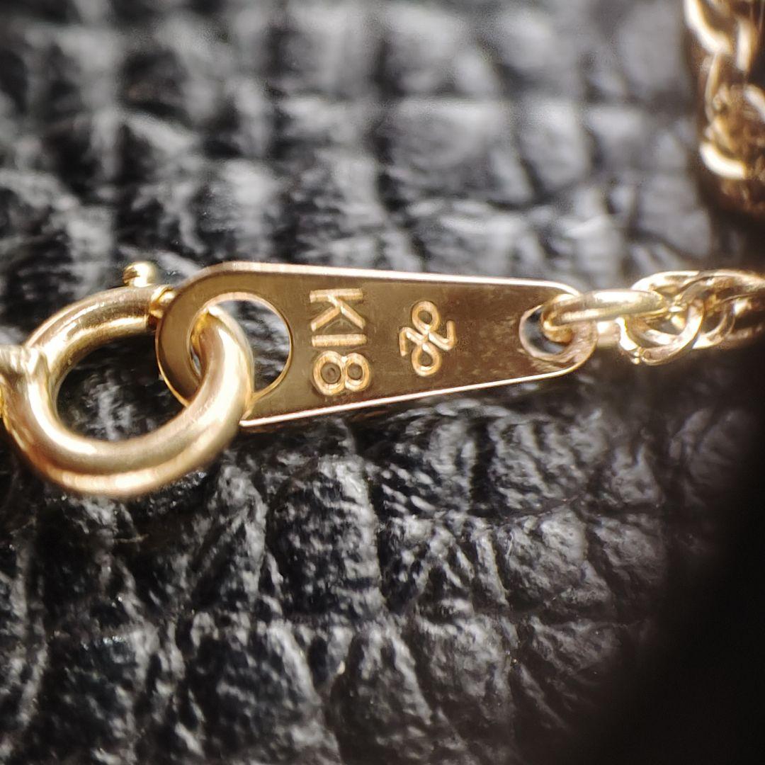 (C013007)K18 YG ブレスレット 18金 ジュエリーマキ