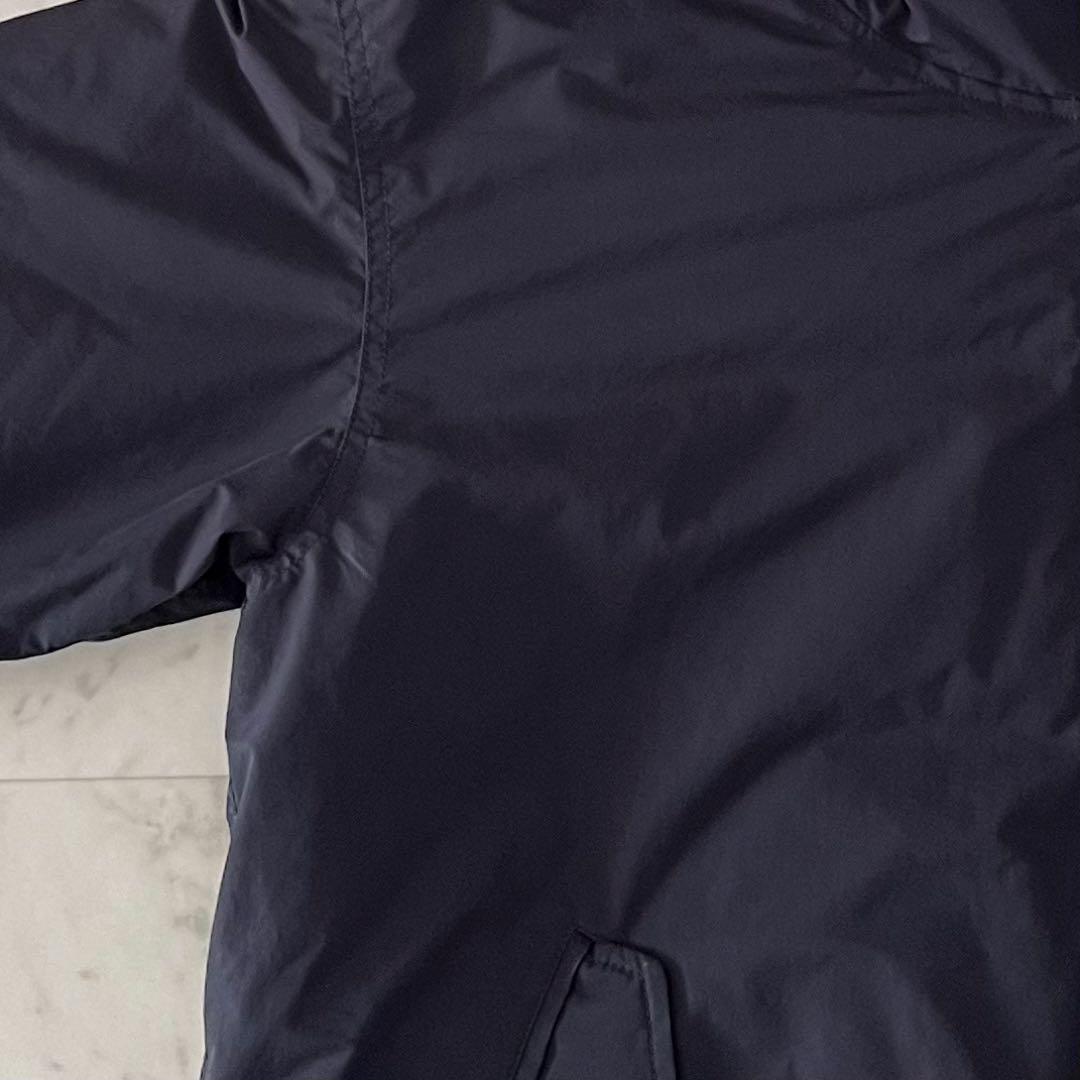 定価6,6万＊ロフトラボ フーデッドミドルダウンジャケット JEAN-2 紺