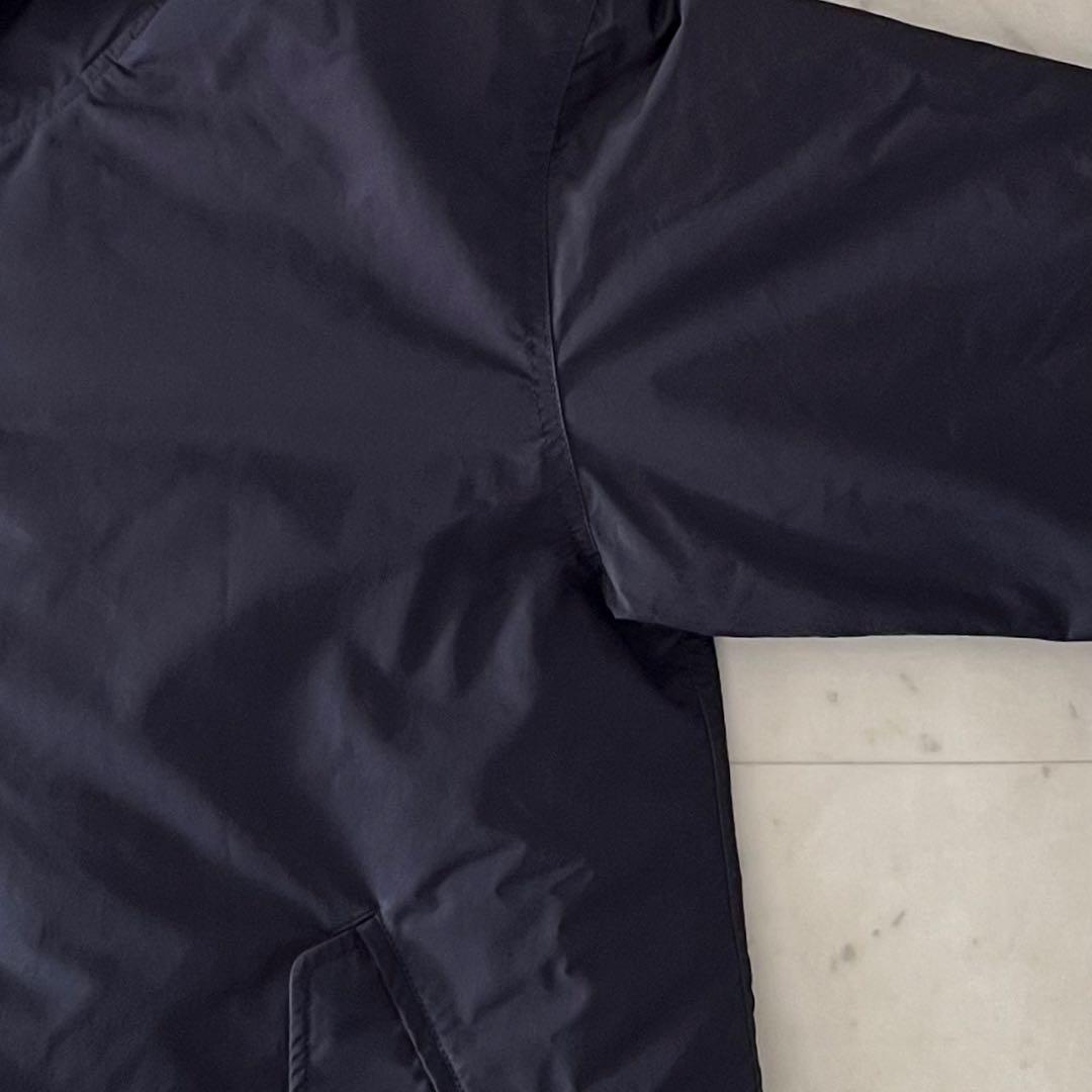 定価6,6万＊ロフトラボ フーデッドミドルダウンジャケット JEAN-2 紺