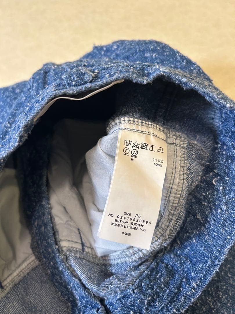 美品★ MEDI SCRATCH OVAL WIDE DENIM