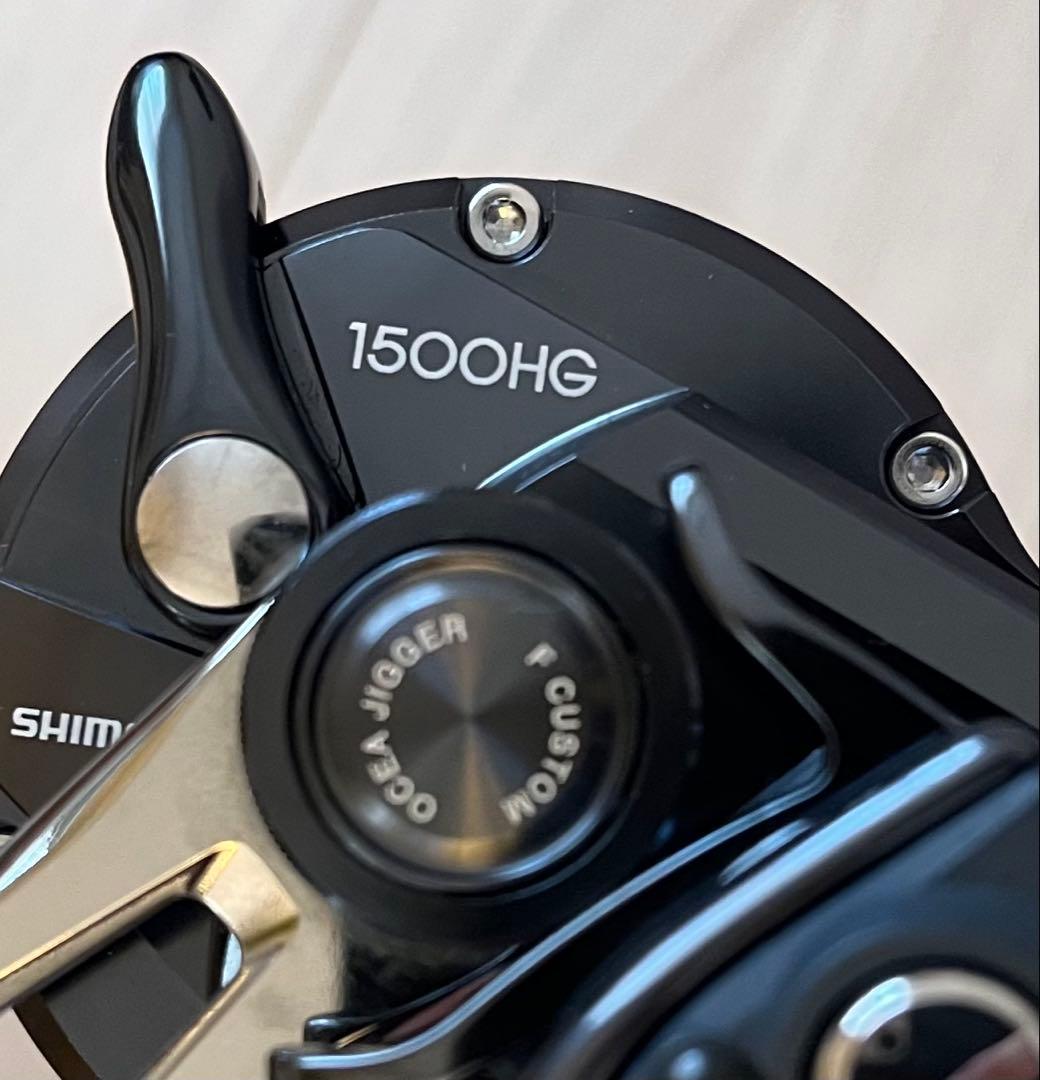 【美品】シマノ 19 オシアジガー Fカスタム 1500HG