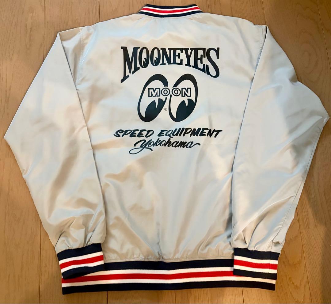 MOONEYES ジャンパー・ブルゾン シルバー
