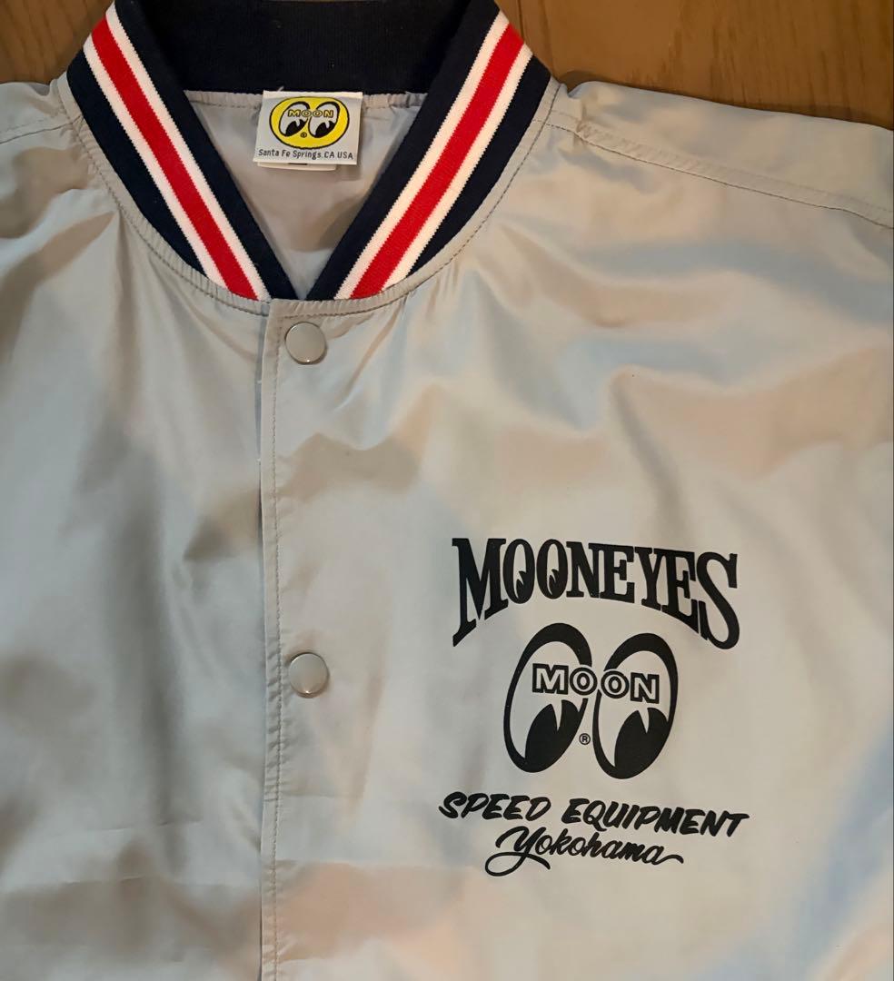 MOONEYES ジャンパー・ブルゾン シルバー