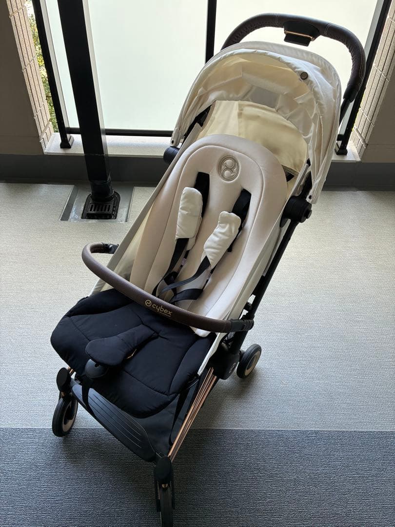 別売りバンパー付き！【cybex】三越伊勢丹限定カラー(コヤ)／ローズゴールド