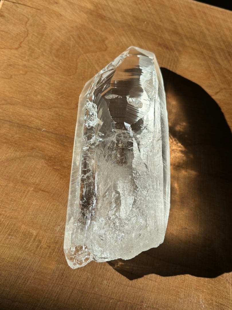 レムリアンシードクリスタル　高い透明度 　レコードキーパー410g