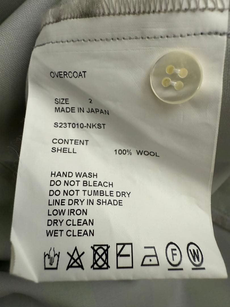 トップス overcoat DOLMAN SLEEVE OVERSHIRT