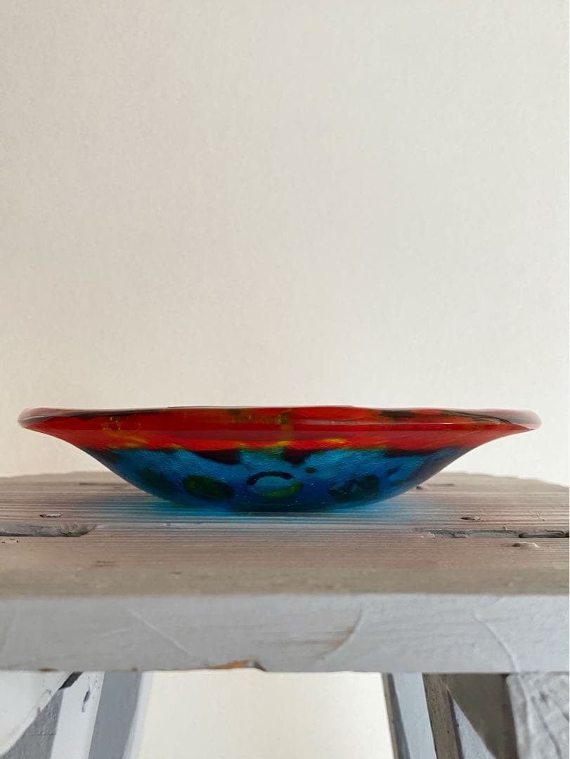 オーストラリア アンティーク ビンテージ 器 ガラス クリア 地球 太陽 新品