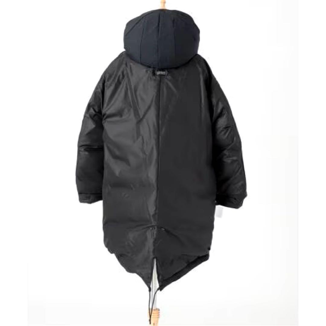 美品【STAMMBAUM】LESSAGE DOWN COAT ダウン　コート 黒