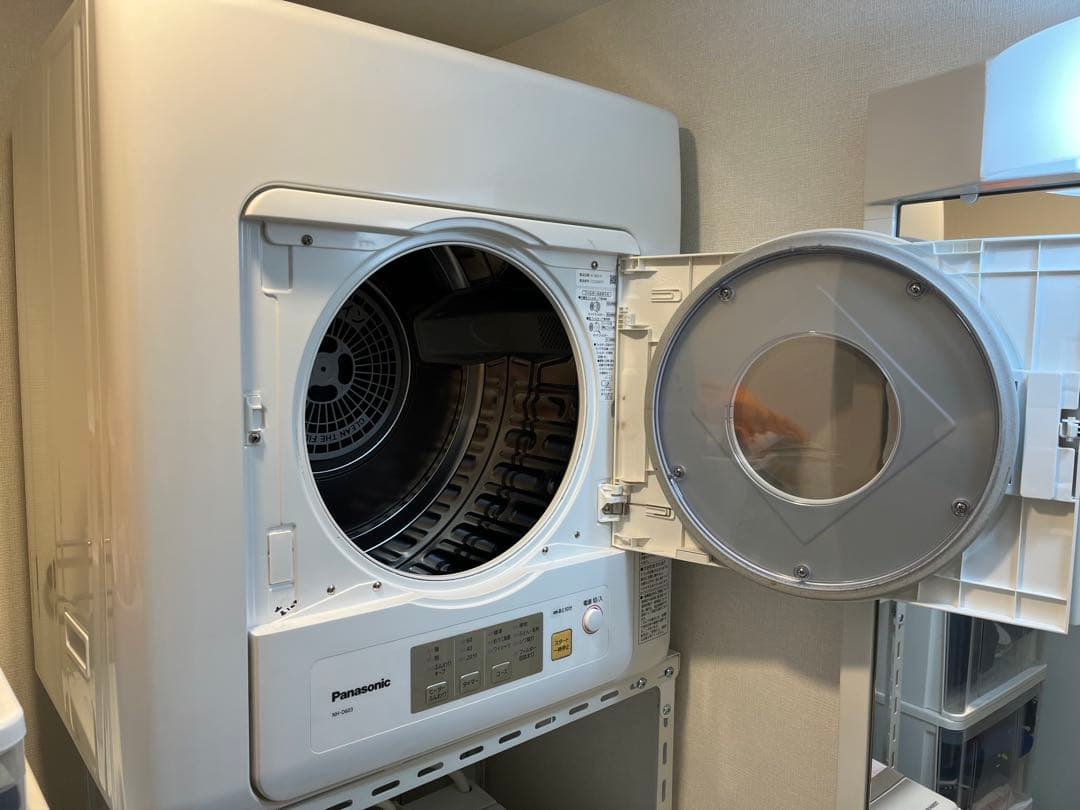 【3/18まで】 Panasonic 乾燥機　NH-D603-W 2021年製