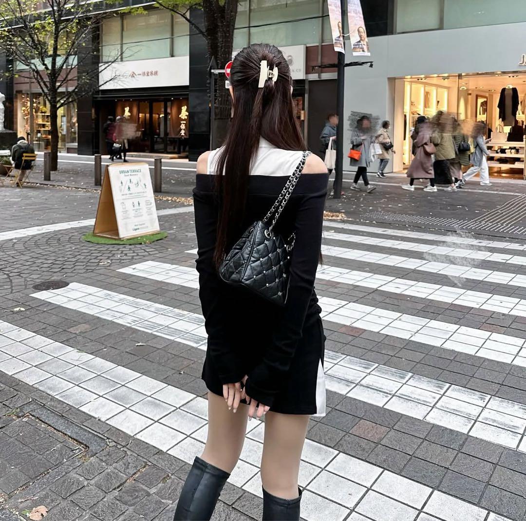 ワンピース YILON Layered gather op