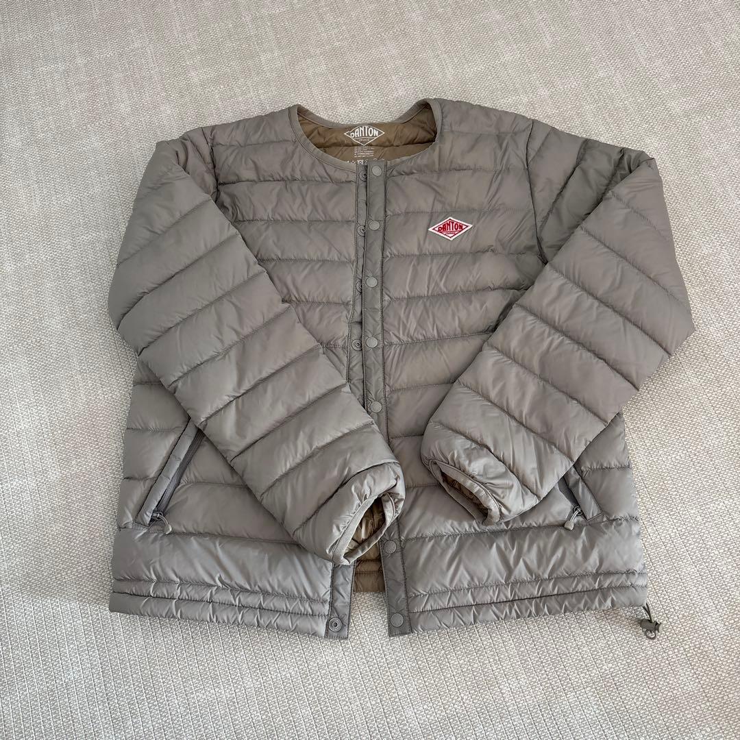 DANTON ダウンジャケット グレー 34