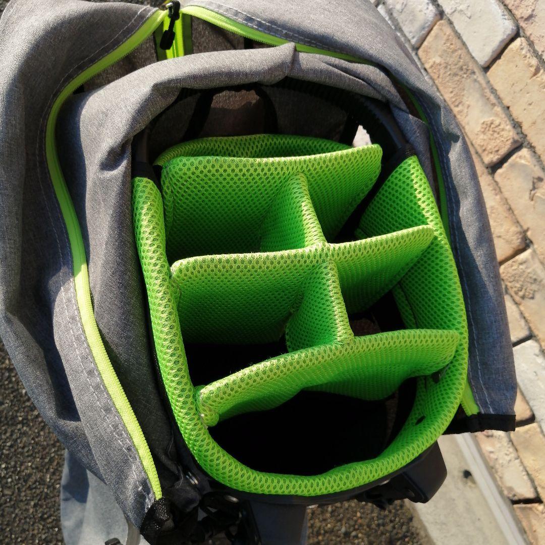 美品 L.N.JAYA スタンドバッグ 軽量モデル 9.0型 2.7㎏ グレー