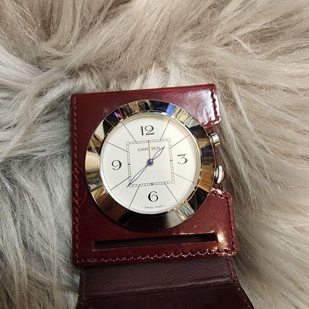 【中古絶版品】Cartier Pasha トラベルクロック