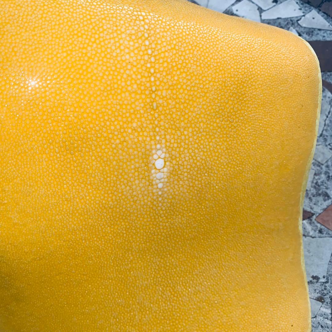 7) エイ革 鮫革 鮫皮 stingray ガルーシャ スティングレイ