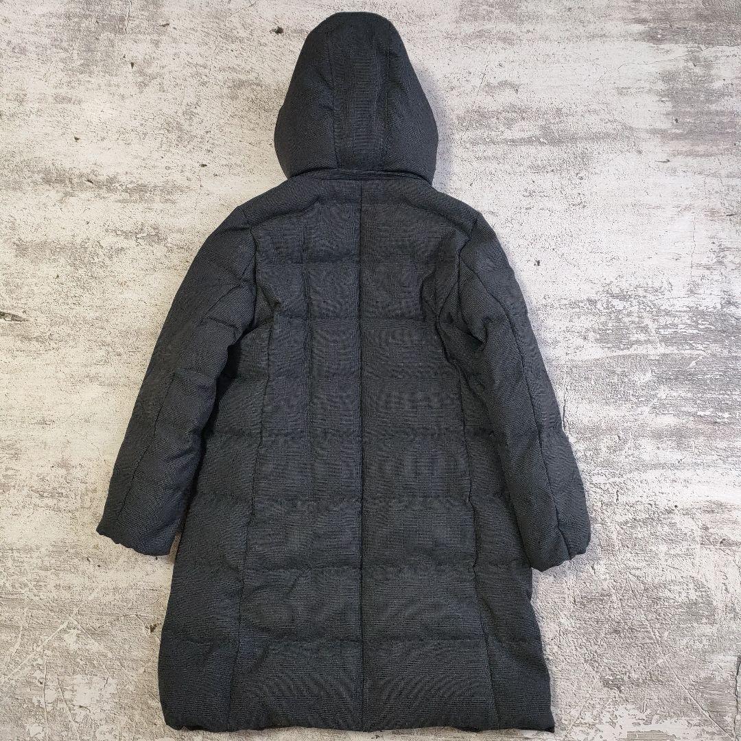 J.PRESS 未使用タグ付き グレンチェック ロング ダウン コート 9号