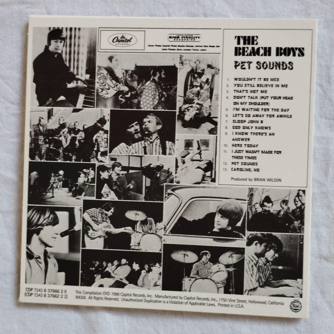 ビーチボーイズ　ペット・サウンズ　セッション　CD　4枚組　送料込み