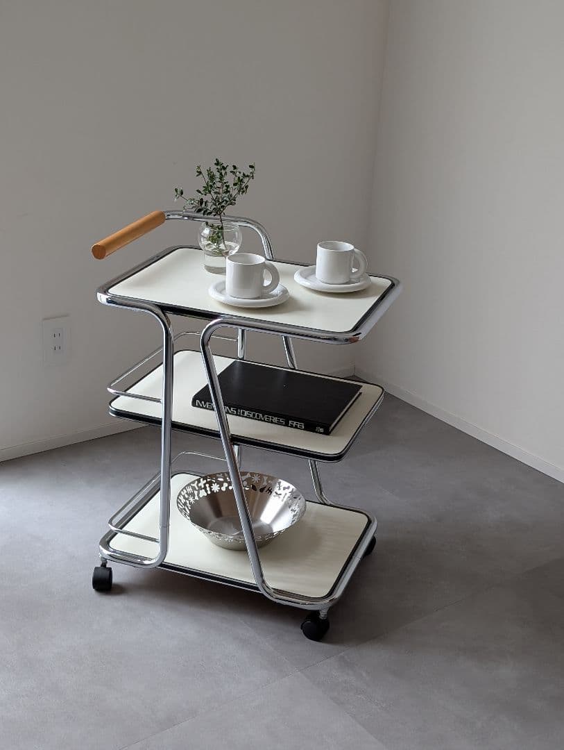 ジャパンヴィンテージ サービスワゴン ワゴンラック ミッドセンチュリー