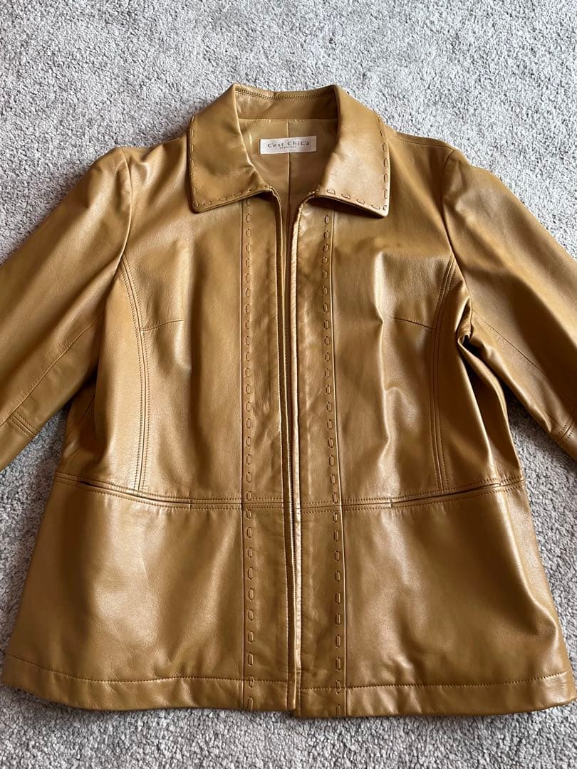 C’est ChiC’a レザー ジャケット