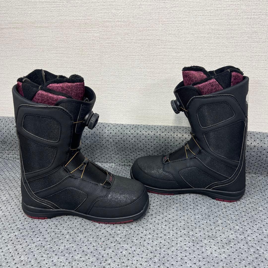 5回使用 24.5cm FLOW ONYX BOA スノーボード ブーツ