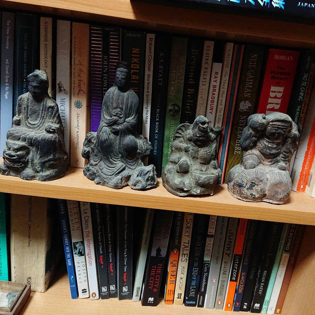 仏像・神像 4個 時代物 江戸〜明治時代頃