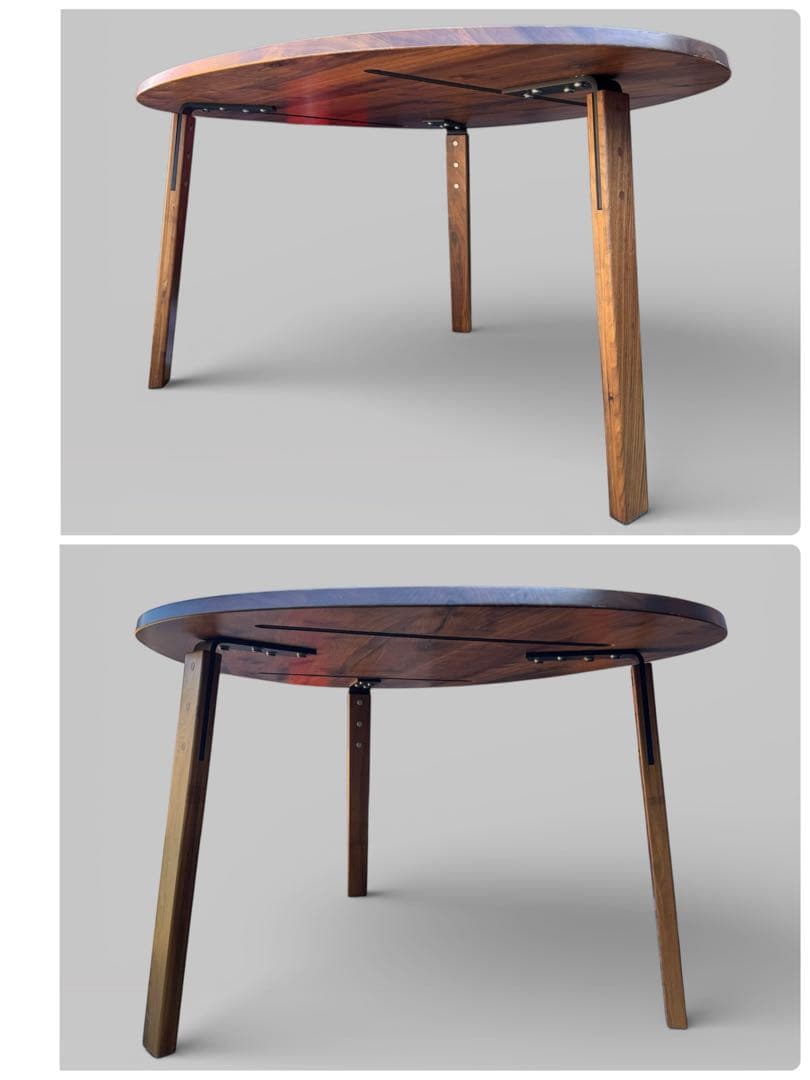 【美品】RAM ルームアート松井 Onigiriおにぎり テーブル 無垢材