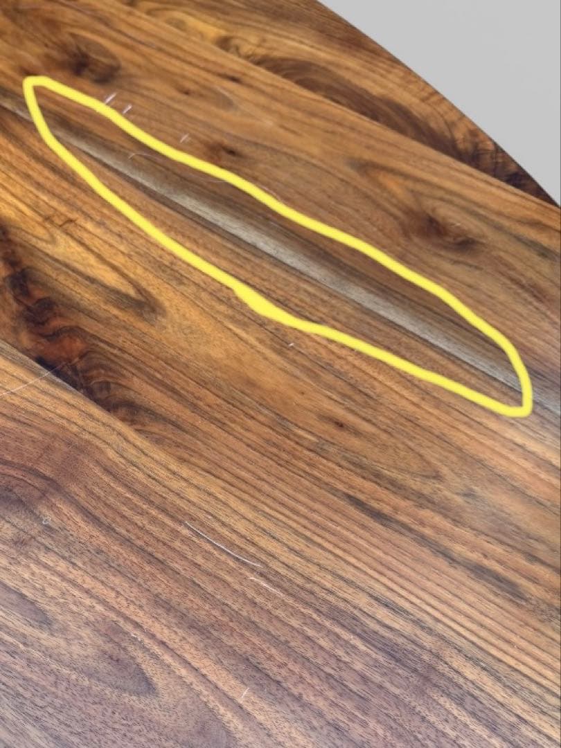 【美品】RAM ルームアート松井 Onigiriおにぎり テーブル 無垢材