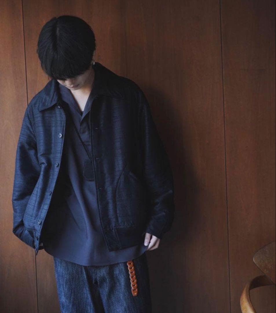 LIDNM WILD SILK PADDED BLOUSON Sサイズ
