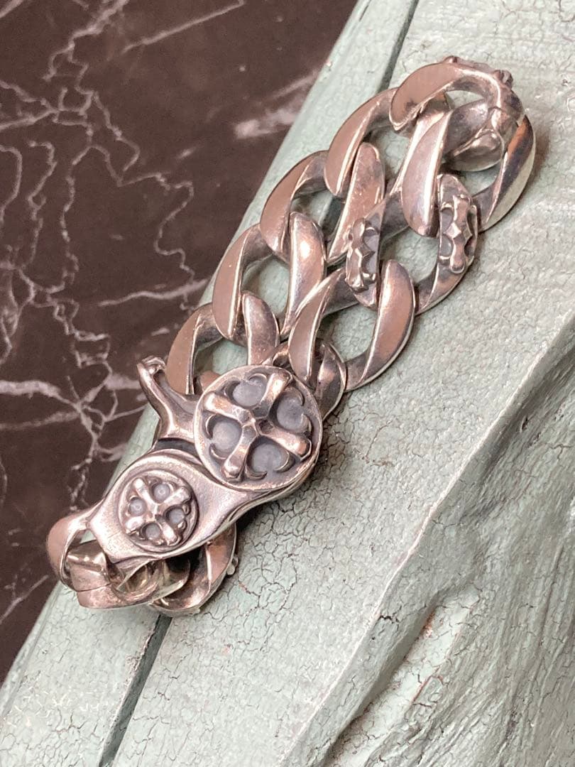 [1-O] Rebel 1995 SILVER / CROSS 喜平ブレスレット