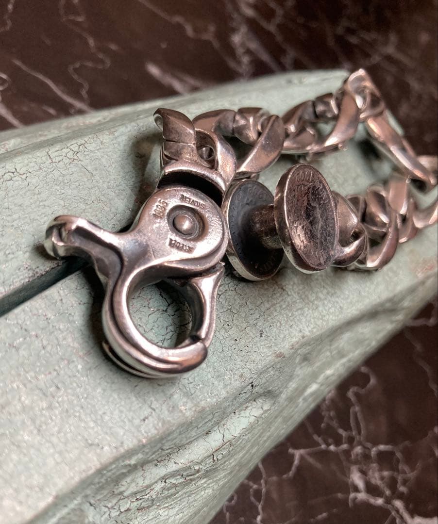 [1-O] Rebel 1995 SILVER / CROSS 喜平ブレスレット