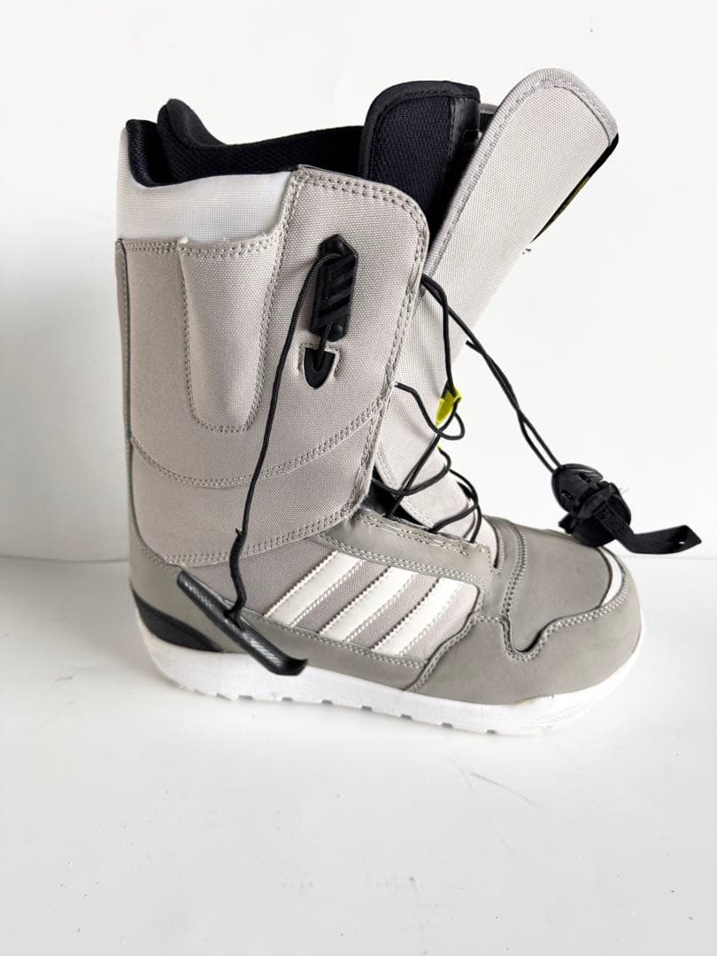 adidas スノーボードブーツ 26.5cm グレー BOA クイックレース