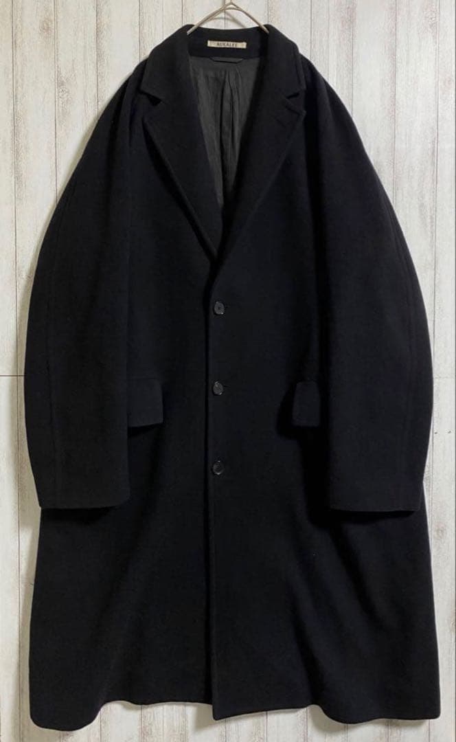 ジャケット・アウター CASHMERE WOOL MOSSER CHESTERFIELD COAT 5