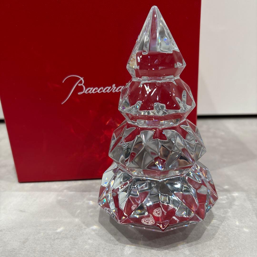 【新品未使用】バカラ　クリスマスツリー