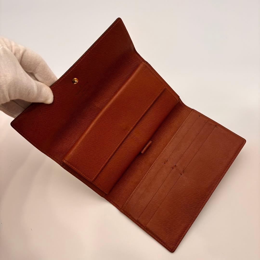 ✨鑑定済✨ルイヴィトン✨モノグラム✨ポルトトレゾール インターナショナル 長財布