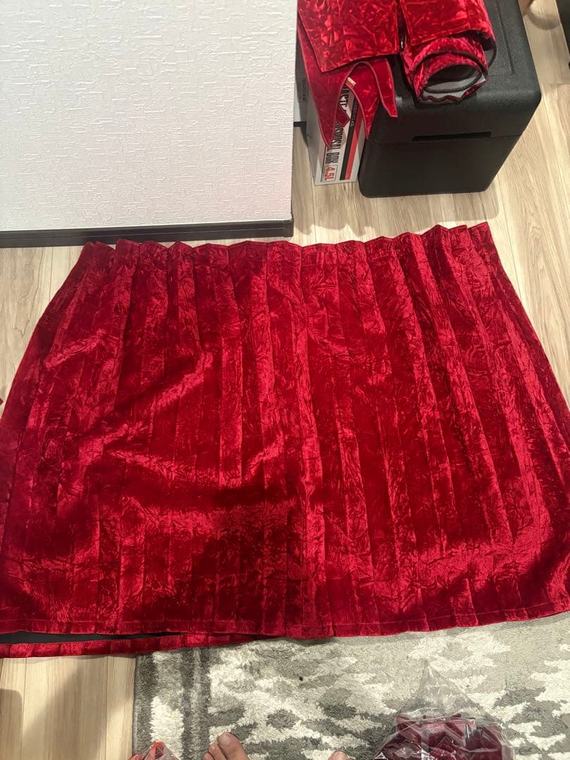 17プロフィア　内装セット　チンチラレッド