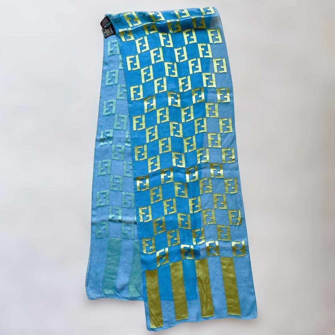 FENDI フェンディ ロング スカーフ ストール