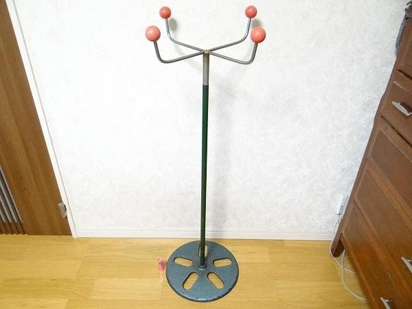 70年代 アンティーク ハンガーラック ポールハンガー コートハンガー 店鋪什器