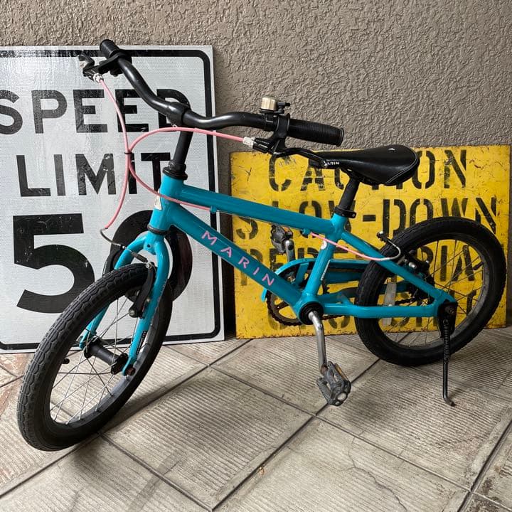(引き取り限定)マリーン　子供自転車　キッズ　16インチ　補助輪付き